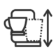 icon for holding 2 cup positions